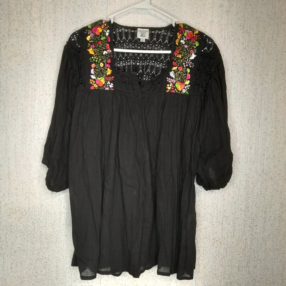 ARTE HUAXYACAC Genuine Made in Mexico Top - Size UT